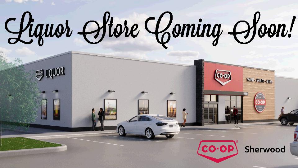 Liquor Store Coming Soon Sherwood Coop